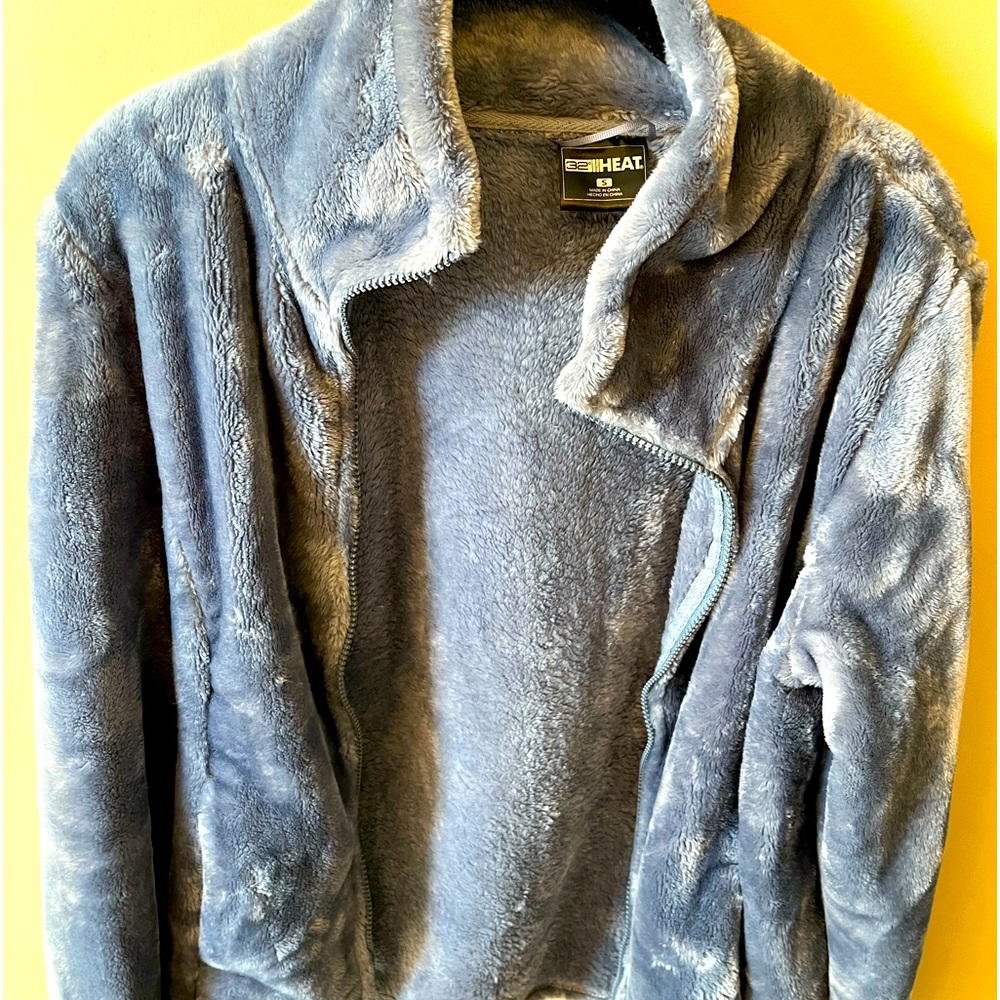 Ladies fleece jacket blue small